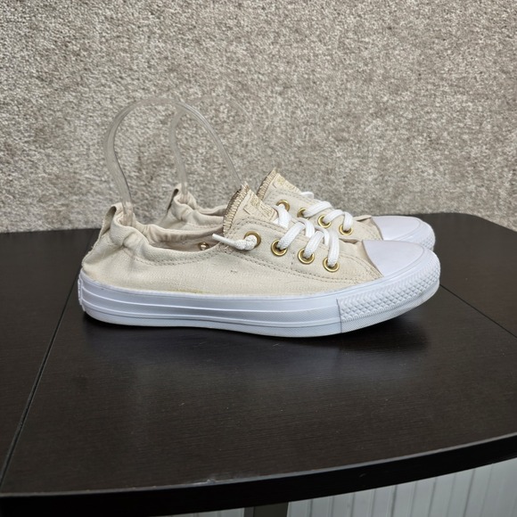 Women Converse Chuck Taylor All‎ Star Shoreline Ox, 562120C US 7 Driftwood/White - Picture 1 of 7
